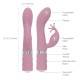 Роскошный вибратор-кролик Pillow Talk - Kinky Pink с кристаллом Сваровски, мощный