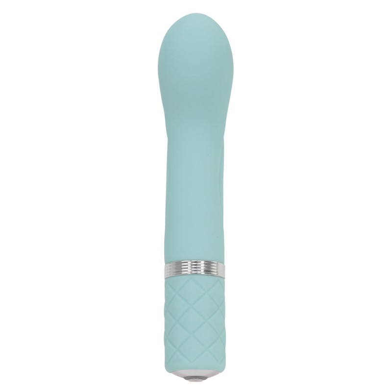 Розкішний вібратор Pillow Talk - Racy Teal з кристалом Swarovski для точки G, подарункове паковання