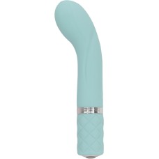 Розкішний вібратор Pillow Talk - Racy Teal з кристалом Swarovski для точки G, подарункове паковання