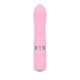 Розкішний вібратор PILLOW TALK - Flirty Pink з кристалом Swarovski, гнучка головка