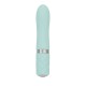 Розкішний вібратор PILLOW TALK - Flirty Teal з кристалом Swarovski, гнучка головка