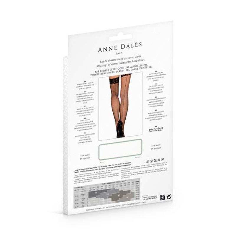 Панчохи Anne De Ales CLOE T4 Black