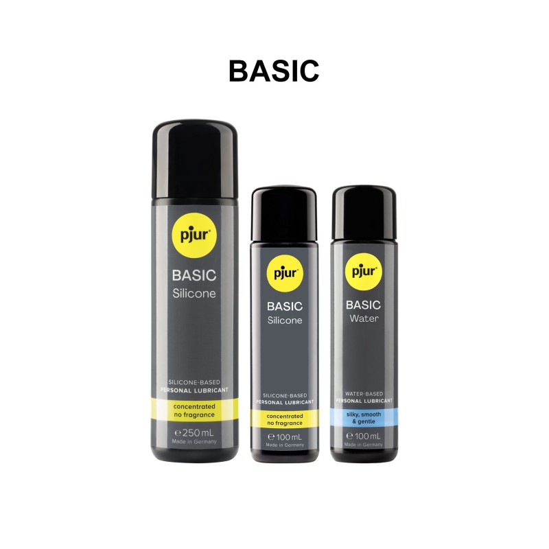Силиконовая смазка pjur Basic Silicone 100 мл, лучшее цена/качество, идеальна для новичков