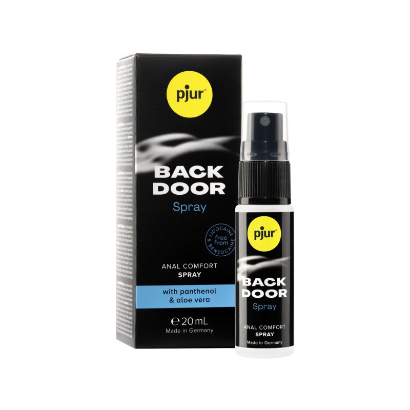 Розслаблювальний анальний спрей pjur BACK DOOR spray 20 мл, з пантенолом та алое, концентрований