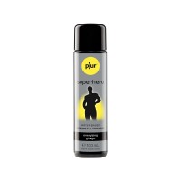 Стимулирующая смазка на водной основе pjur Superhero Energizing glide 100 мл, с экстрактом гинкго билоба