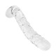 Скляний фалоімітатор Gildo Textured Glass Dildo No. 36