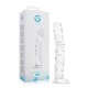 Скляний фалоімітатор Gildo Textured Glass Dildo No. 36