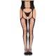 Колготки Leg Avenue Stockings with Attached Garter Belt One Size Black