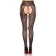 Колготки Leg Avenue Bloom Net Suspender Tights One Size Black