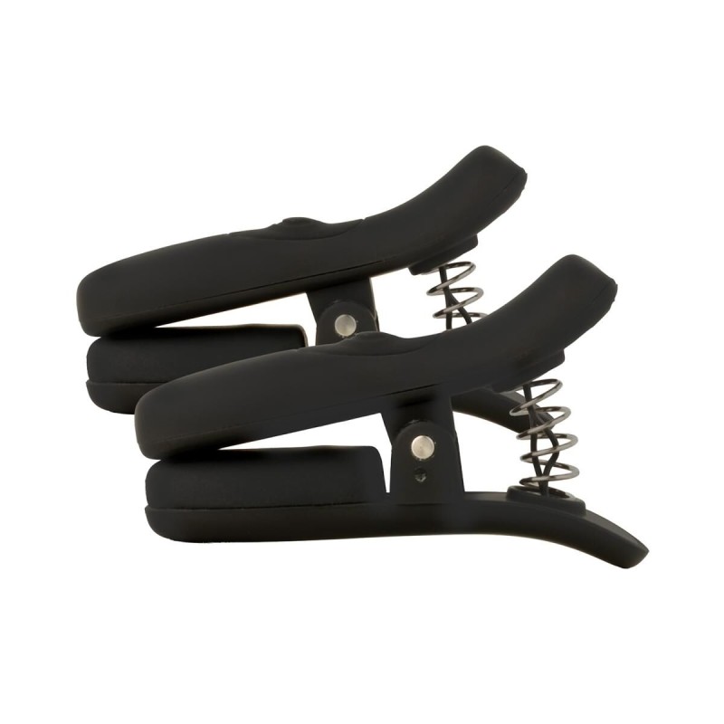 Затискачі для сосків з вібрацією Bedroom Fantasies Vibrating Nipple Clamps - Black