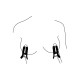 Затискачі для сосків з вібрацією Bedroom Fantasies Vibrating Nipple Clamps - Black