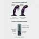 Дилдо з вібрацією Strap-On-Me FINGERING & VIBRATING DILDO - M - PURPLE, з манливим рухом