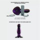 Дилдо з вібрацією Strap-On-Me FINGERING & VIBRATING DILDO - M - PURPLE, з манливим рухом