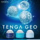 Мастурбатор Tenga Geo Glacier Clear, новий матеріал, інтенсивні блоки