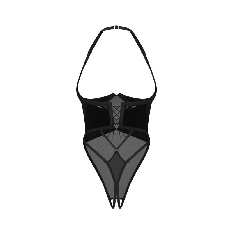 Боді Obsessive Rolleya crotchless teddy L/XL