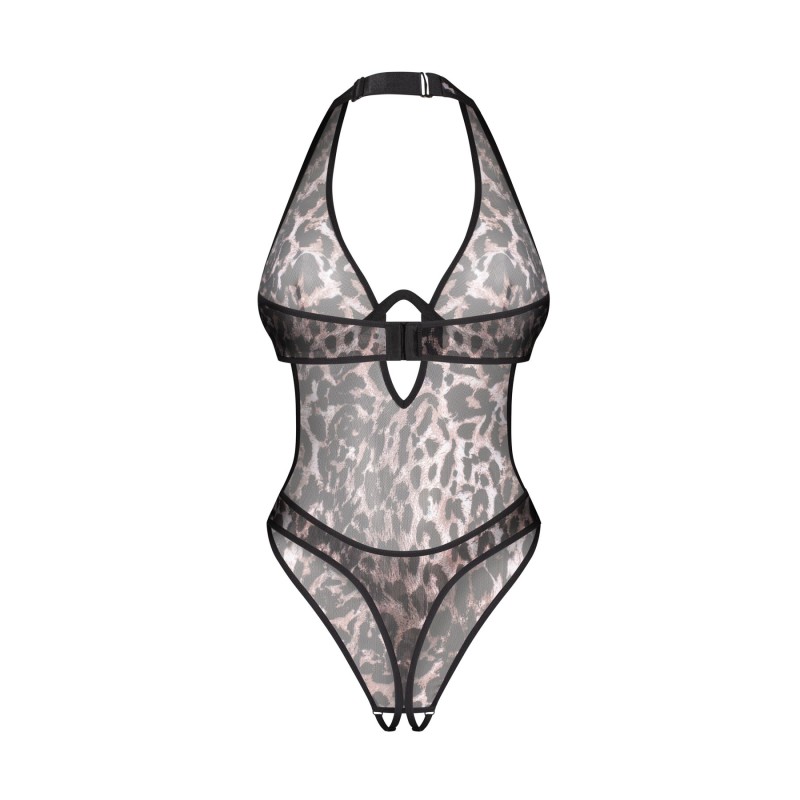 Боді Obsessive Addia crotchless teddy S/M