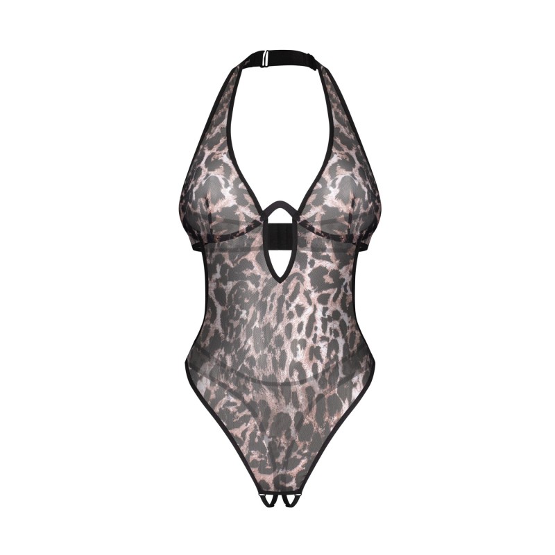 Боді Obsessive Addia crotchless teddy 2XL/3XL