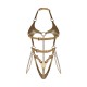 Боді Obsessive Anyya Gold teddy S/M/L