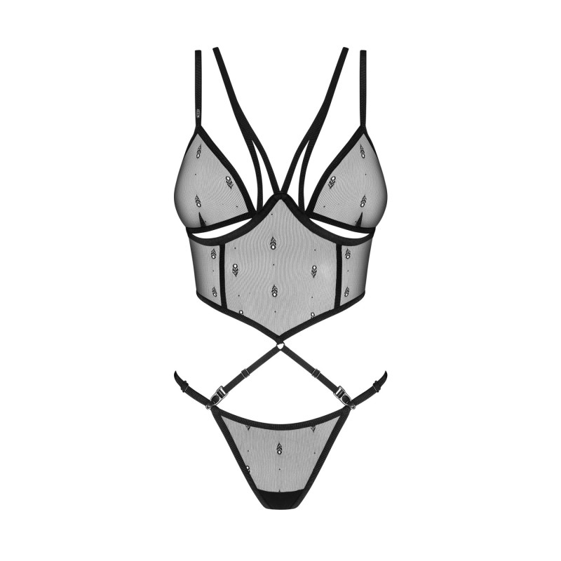 Комплект Obsessive Anniverse Special top & thong S/M