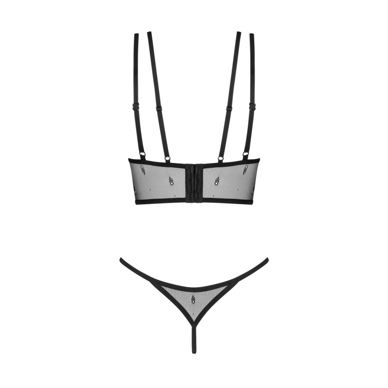 Комплект Obsessive Anniverse Special top & thong S/M