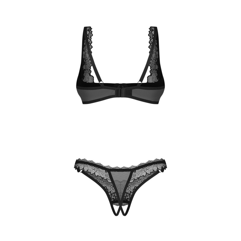 Комплект Obsessive Deina More 2-pcs crotchless set S/M