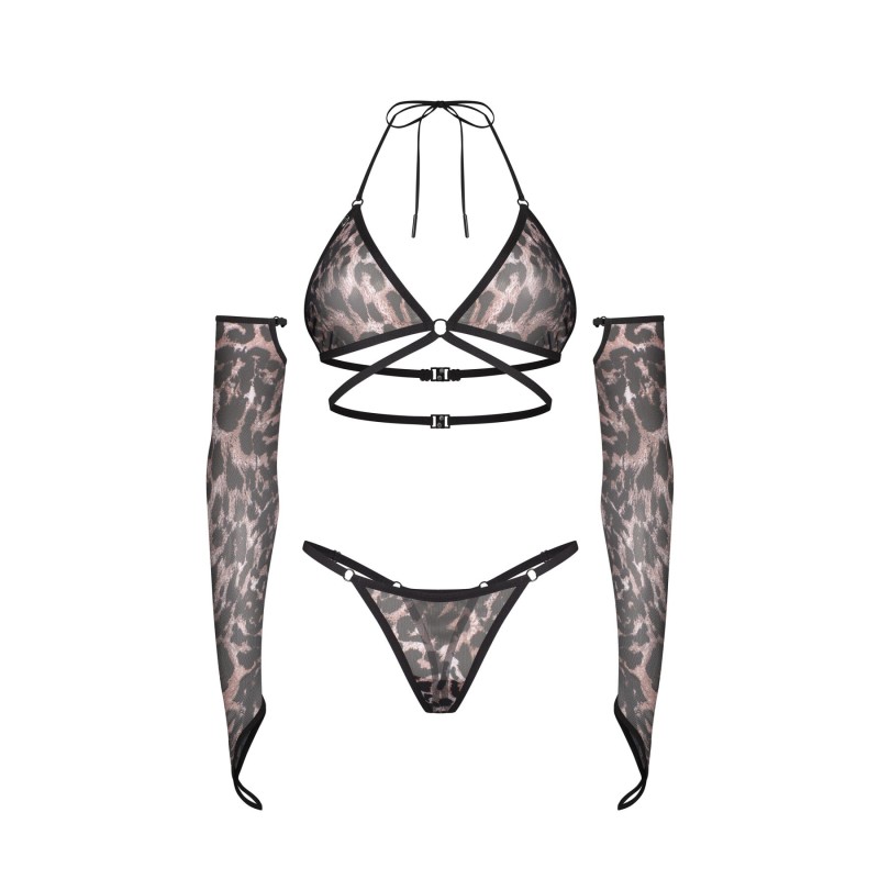 Комплект Obsessive Addia 3-pcs set S/M