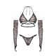 Комплект Obsessive Addia 3-pcs set S/M