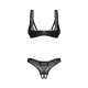 Комплект Obsessive Deina More 2-pcs crotchless set L/XL