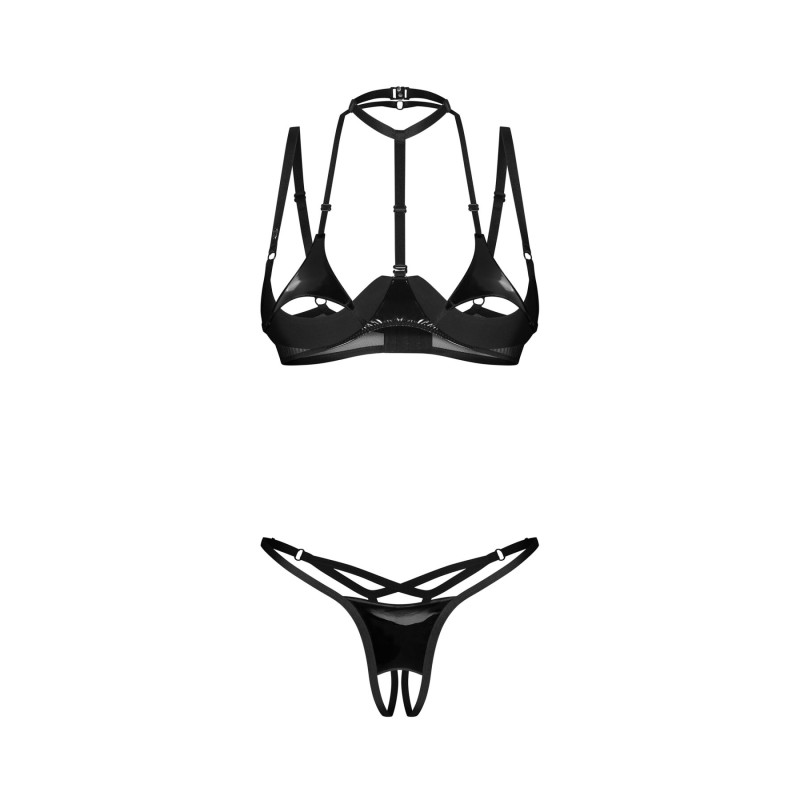 Комплект Obsessive Rolleya 2-pcs crotchless set S/M