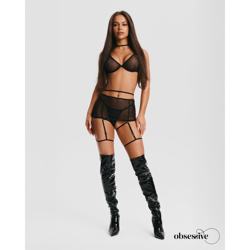 Комплект Obsessive Anniverse Special 4-pcs set S/M