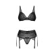 Комплект Obsessive Deina More 3-pcs set S/M