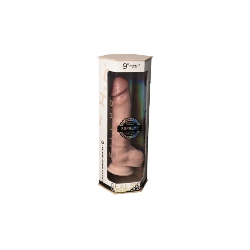 Фалоімітатор SilexD Tomas Premium Real Skin Flesh (9in MODEL 1) (надірване паковання!!!)