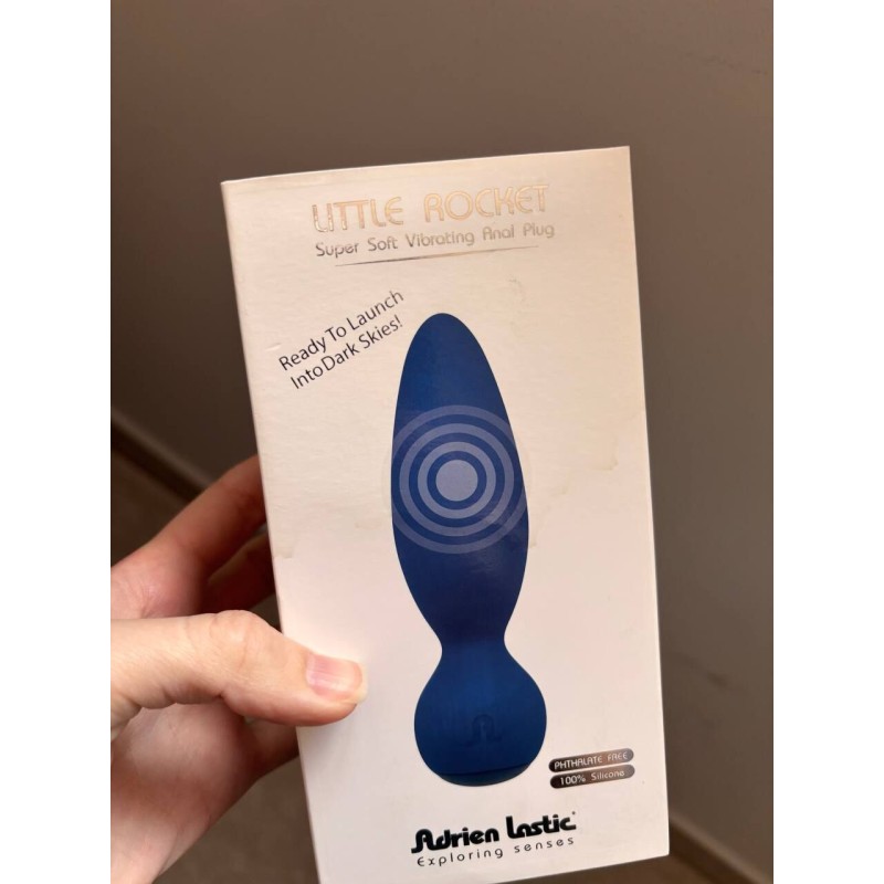 Анальная вибропробка Adrien Lastic Little Rocket (пятна на упаковке!!!)