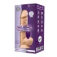 Фалоімітатор з вібрацією SilexD Norman Vibro Flesh (Model 1 size 8,5") LRS (м'яте паковання!!!)