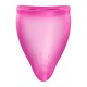 Менструальна чаша Fun Factory FUN CUP SIZE A Magenta (м'яте паковання!!!)