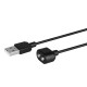 Зарядка (запасной кабель) для игрушек Satisfyer USB charging cable Black (вскрыта упаковка!!!)