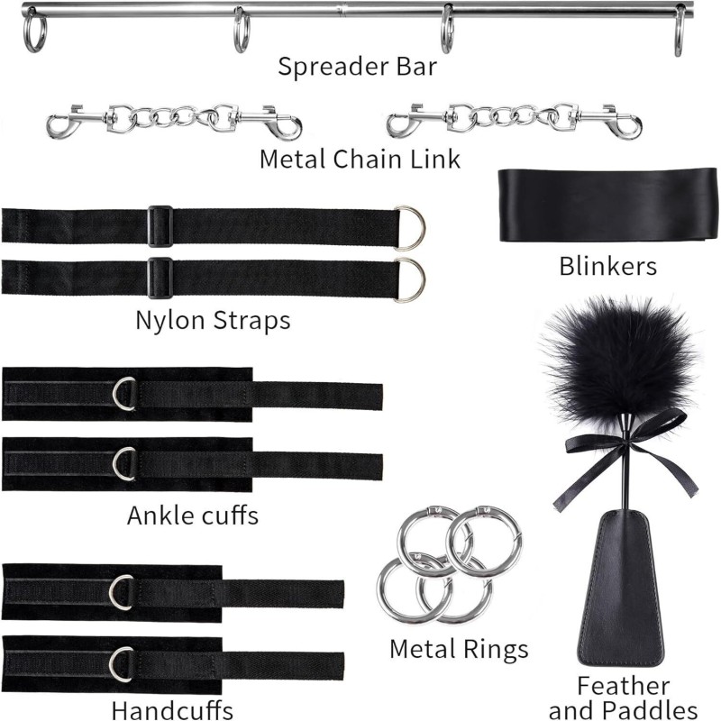 БДСМ-набір LOCKINK YEAHWOW Door Swing & Leg Spreader Bondage set (м'яте паковання!!!)