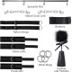 БДСМ-набір LOCKINK YEAHWOW Door Swing & Leg Spreader Bondage set (м'яте паковання!!!)