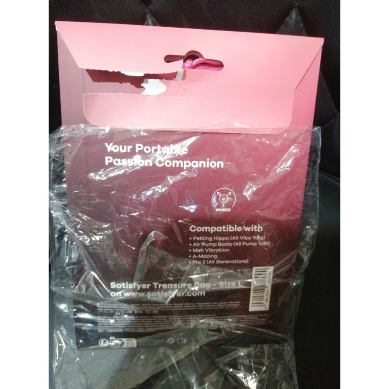 Мішечок для секс-іграшок Satisfyer Treasure Bag L (відкрите паковання!!!)