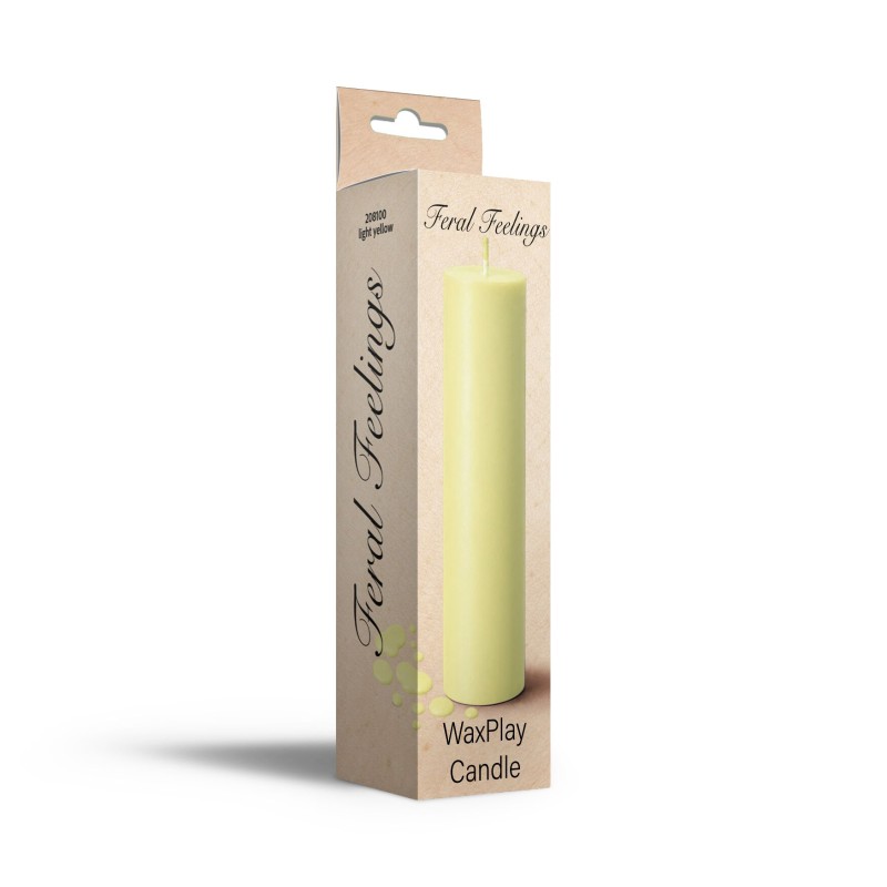 Свеча для WaxPlay Feral Feelings soft 15 см Light Yellow