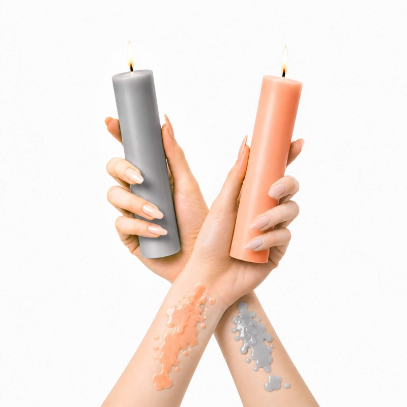 Свеча для WaxPlay Feral Feelings soft 15 см Light Orange