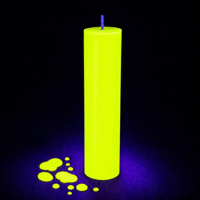 Свеча для WaxPlay Feral Feelings UV-neon 15 см Neon Yellow