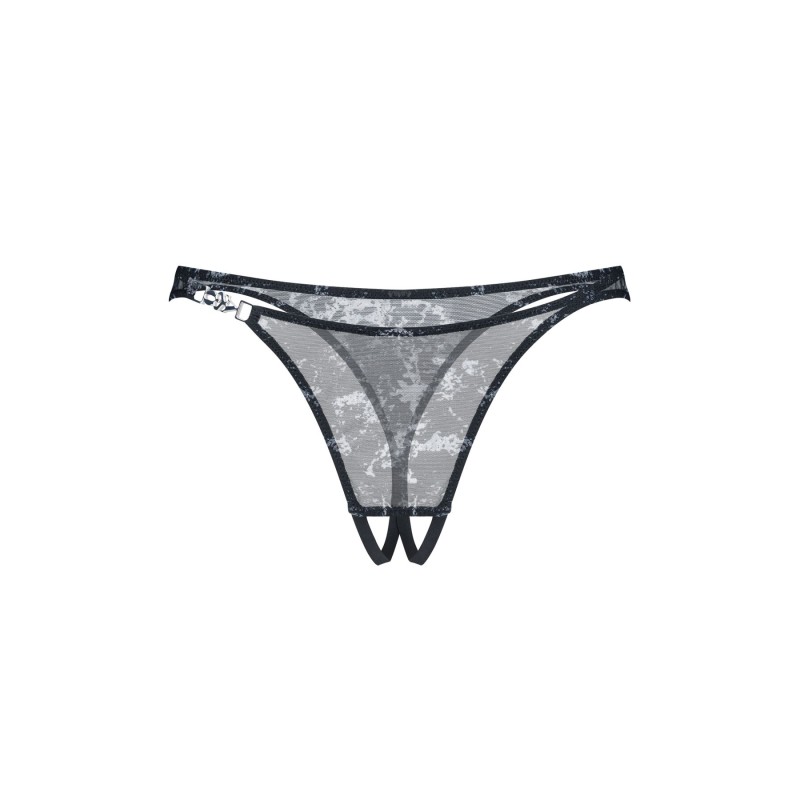 Трусики Obsessive Corrosis crotchless thong L/XL