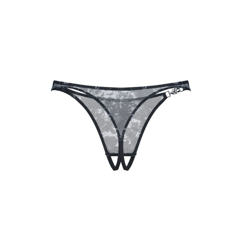 Трусики Obsessive Corrosis crotchless thong L/XL