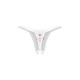 Трусики Obsessive Weddya Bride crotchless thong L/XL